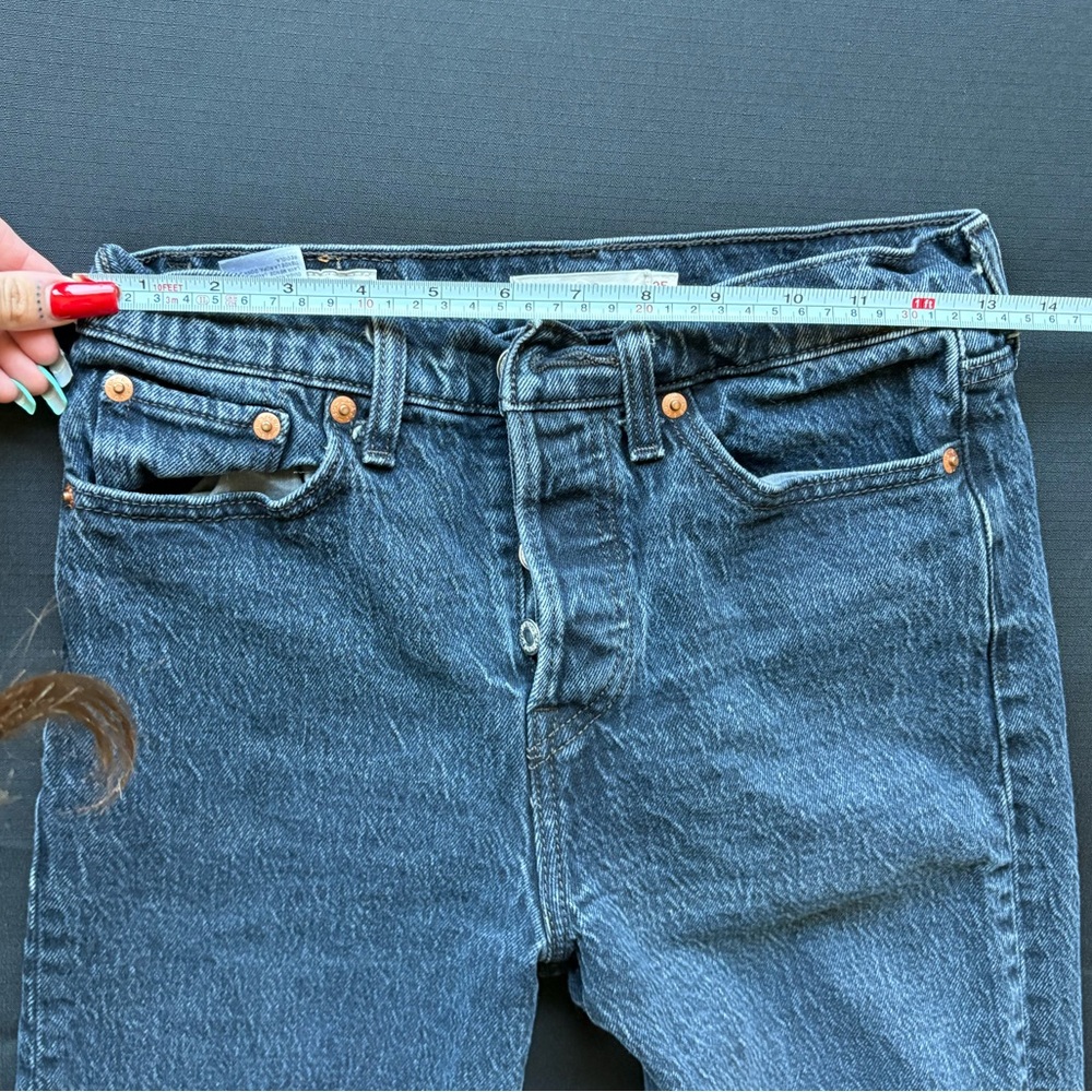 Levi’s Vintage Wedgie Black Jeans 25 Womens - Picture 8 of 8